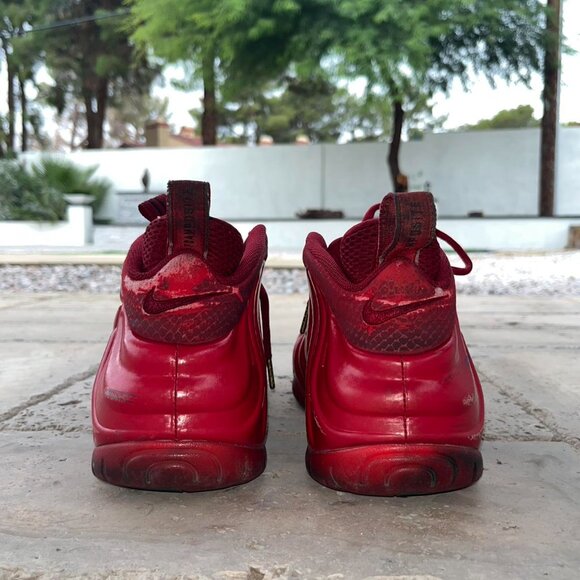 Nike Air Foamposite Pro Gym Red Size 12.5 - Picture 5 of 8